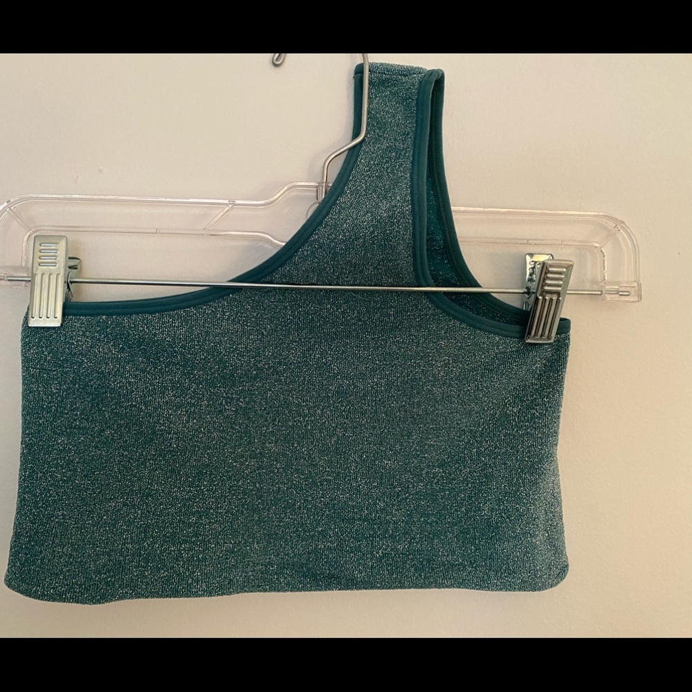 sparkly crop top